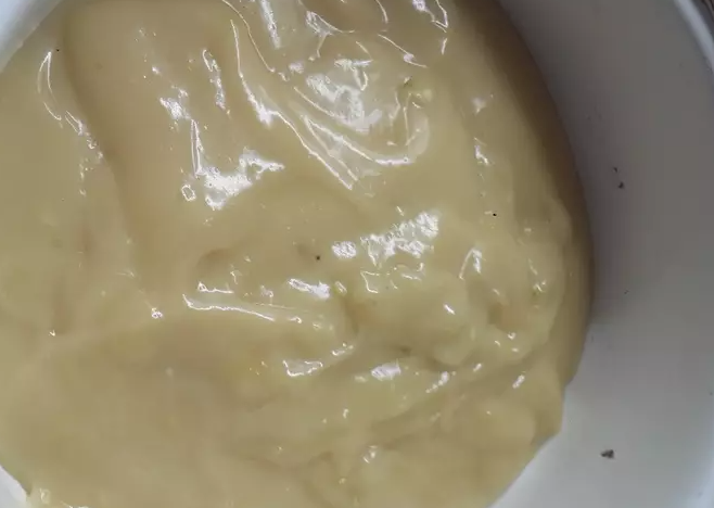 Crema pastelera sin leche