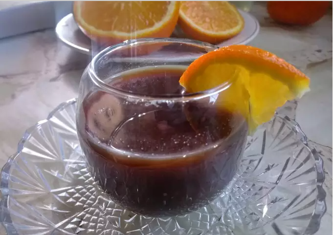 Café a la naranja con coñac