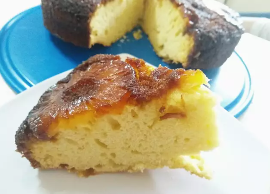 Torta volteada de Piña(ananás)
