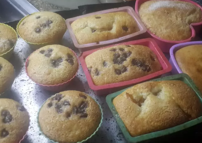 Mini budines y muffins con sorpresa