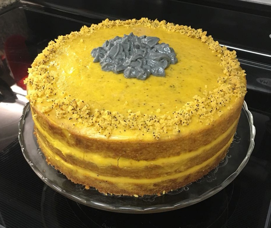 Torta Naranja-Amapola