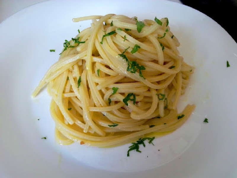 Spaghetti Aglio e Olio (ajo y aceite)